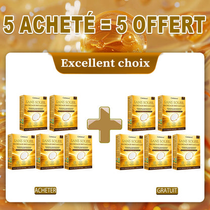 Boutique Officielle | ☀️☀️ Celsiora® Patch Bronzant Instantané Sans Soleil à Micro-Aiguilles 🇫🇷 (Une seule fois par jour) Hâle bronzé visible en 7 jours ✅ Sans UV, sans effet orange, sans traces, sans DHA, sans application salissante.
